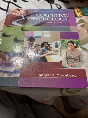 Cognitive Psychology by Robert J. Sternberg - Purple & Green Textbook